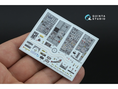 Panavia Tornado Ids Italian Version - Interior 3d Decal With 3d-printed Resin Parts (For Italeri Kits) - image 7
