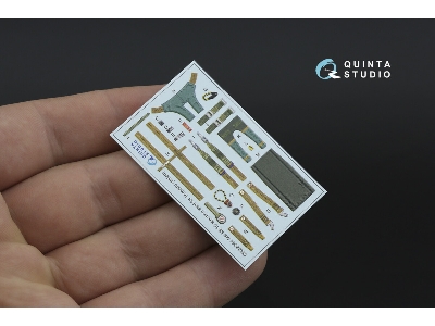 Panavia Tornado Ids Italian Version - Interior 3d Decal With 3d-printed Resin Parts (For Italeri Kits) - image 8