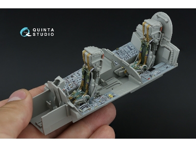 Panavia Tornado Ids Italian Version - Interior 3d Decal With 3d-printed Resin Parts (For Italeri Kits) - image 11