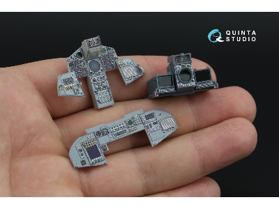 Panavia Tornado Ids Italian Version - Interior 3d Decal With 3d-printed Resin Parts (For Italeri Kits) - image 13