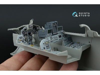 Panavia Tornado Gr.4 - 3d-printed & Coloured Interior With 3d-printed Resin Parts (Small Version / For Italeri Kits) - image 1