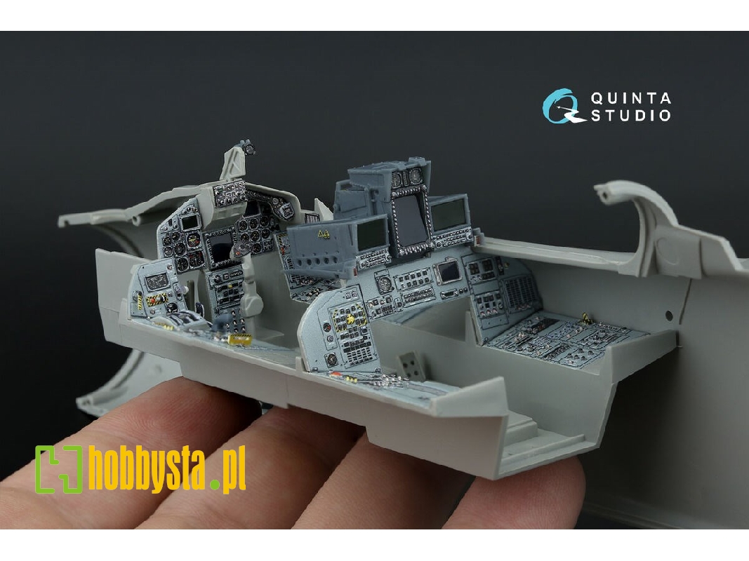 Panavia Tornado Gr.4 - 3d-printed & Coloured Interior With 3d-printed Resin Parts (Small Version / For Italeri Kits) - image 1 Panavia Tornado Gr.4 - 3d-printed & Coloured Interior With 3d-printed Resin Parts (Small Version / For Italeri Kits) - image 1