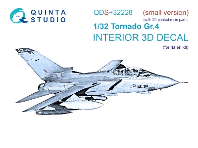 Panavia Tornado Gr.4 - 3d-printed & Coloured Interior With 3d-printed Resin Parts (Small Version / For Italeri Kits) - image 2
