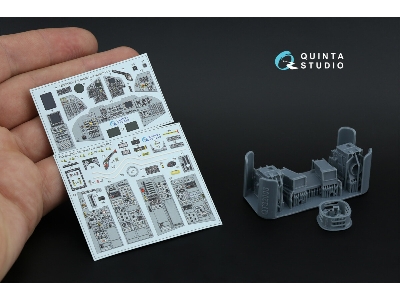 Panavia Tornado Gr.4 - 3d-printed & Coloured Interior With 3d-printed Resin Parts (Small Version / For Italeri Kits) - image 3