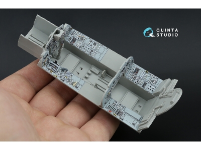 Panavia Tornado Gr.4 - 3d-printed & Coloured Interior With 3d-printed Resin Parts (Small Version / For Italeri Kits) - image 10
