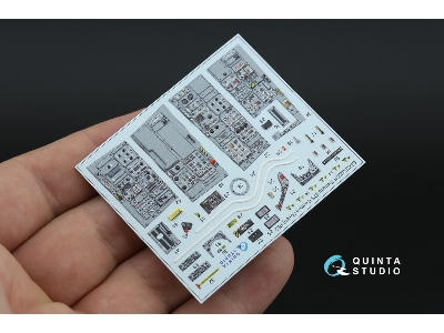 Panavia Tornado Ids German Version - 3d-printed & Coloured Interior With 3d-printed Resin Parts (Small Version / For Italeri Kit