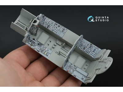 Panavia Tornado Ids German Version - 3d-printed & Coloured Interior With 3d-printed Resin Parts (Small Version / For Italeri Kit