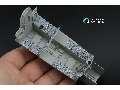 Panavia Tornado Ids Italian Version - 3d-printed & Coloured Interior With 3d-printed Resin Parts (Small Version / For Italeri Ki