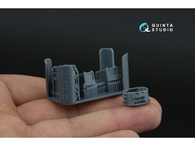 Panavia Tornado Ecr Italian Version - Interior 3d Decal With 3d-printed Resin Parts (For Italeri Kits) - image 8