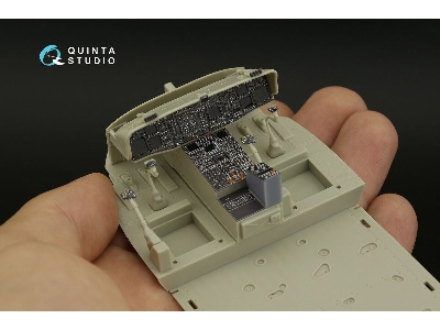 Sikorsky Mh-60 L - 3d-printed & Coloured Interior With 3d-printed Resin Parts (Small Version / For Kitty Hawk Kits) - image 1