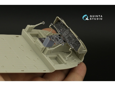 Sikorsky Mh-60 L - 3d-printed & Coloured Interior With 3d-printed Resin Parts (Small Version / For Kitty Hawk Kits) - image 5