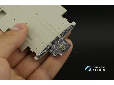 Sikorsky Mh-60 L - 3d-printed & Coloured Interior With 3d-printed Resin Parts (Small Version / For Kitty Hawk Kits) - image 6