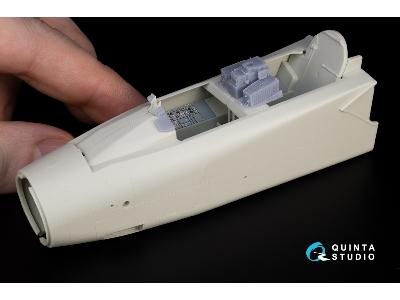 Panavia Tornado Ecr German Version - 3d-printed & Coloured Interior With 3d-printed Resin Parts (Small Version / For Revell Kits