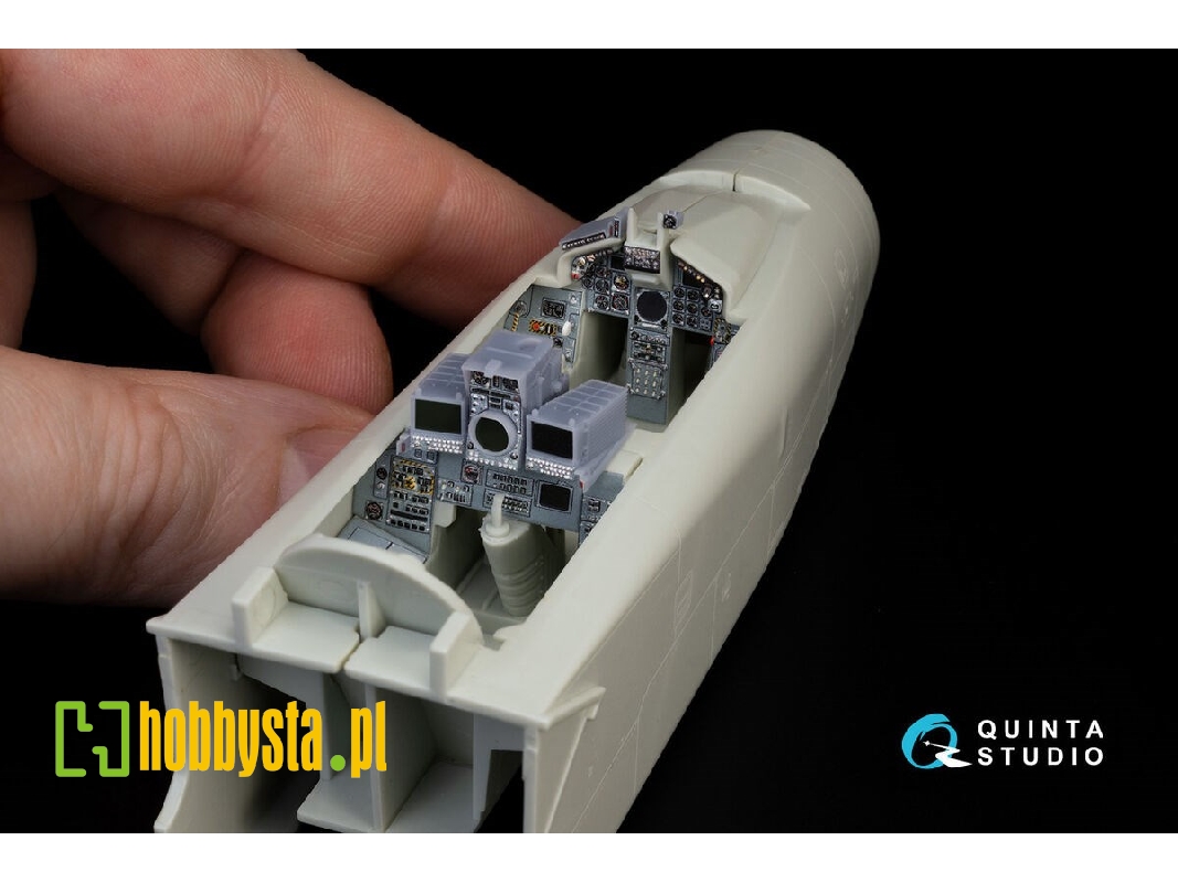 Panavia Tornado Gr.1 - 3d-printed & Coloured Interior With 3d-printed Resin Parts (Small Version / For Revell Kits) - image 1 Panavia Tornado Gr.1 - 3d-printed & Coloured Interior With 3d-printed Resin Parts (Small Version / For Revell Kits) - image 1