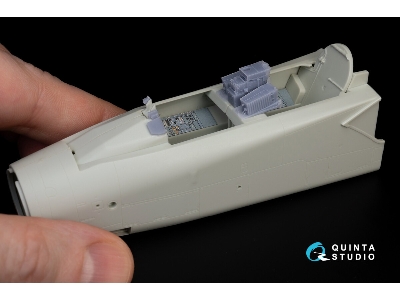 Panavia Tornado Gr.1 - 3d-printed & Coloured Interior With 3d-printed Resin Parts (Small Version / For Revell Kits) - image 5