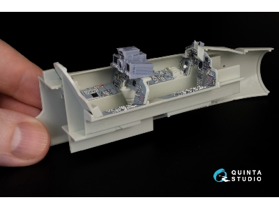 Panavia Tornado Gr.1 - 3d-printed & Coloured Interior With 3d-printed Resin Parts (Small Version / For Revell Kits) - image 6