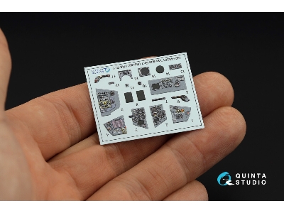 Panavia Tornado Gr.1 - 3d-printed & Coloured Interior With 3d-printed Resin Parts (Small Version / For Revell Kits) - image 15