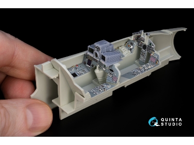 Panavia Tornado Ids Italian Version - 3d-printed & Coloured Interior With 3d-printed Resin Parts (Small Version / For Revell Kit