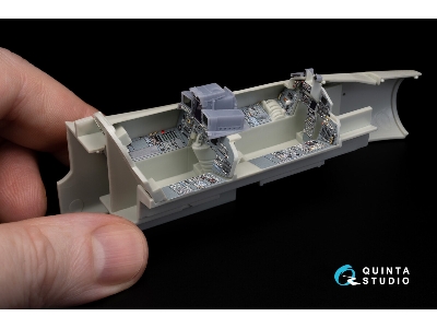 Panavia Tornado Gr.4 - 3d-printed & Coloured Interior With 3d-printed Resin Parts (Small Version / For Revell Kits) - image 6