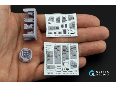 Panavia Tornado Gr.4 - 3d-printed & Coloured Interior With 3d-printed Resin Parts (Small Version / For Revell Kits) - image 14
