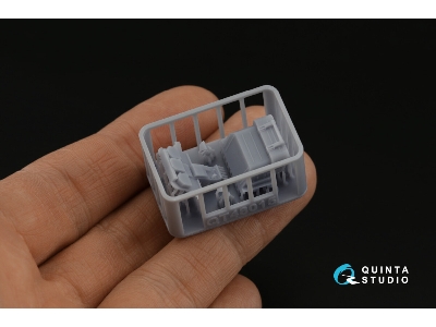 Mcdonnell-douglas F/A-18 D Hornet Late - 3d-printed & Coloured Interior With 3d-printed Resin Parts (Small Version / For Hasegaw