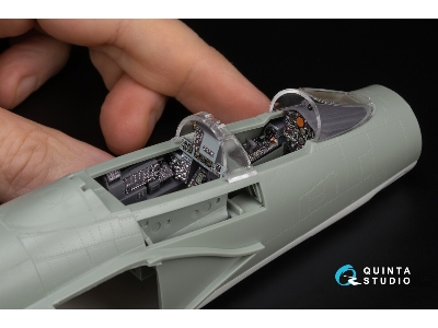 F-4 B Phantom Ii - 3d-printed & Coloured Interior With 3d-printed Resin Parts (For Academy Kits / Small Version) - image 4