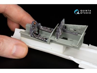 F-4 B Phantom Ii - 3d-printed & Coloured Interior With 3d-printed Resin Parts (For Academy Kits / Small Version) - image 7