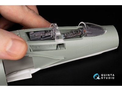 F-4 N Phantom Ii - 3d-printed & Coloured Interior With 3d-printed Resin Parts (For Academy Kits / Small Version) - image 3