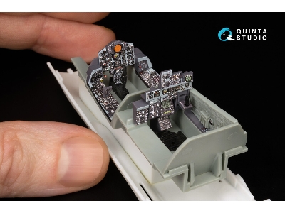 F-4 N Phantom Ii - 3d-printed & Coloured Interior With 3d-printed Resin Parts (For Academy Kits / Small Version) - image 5