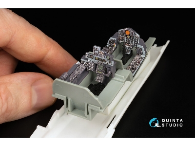F-4 N Phantom Ii - 3d-printed & Coloured Interior With 3d-printed Resin Parts (For Academy Kits / Small Version) - image 6