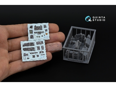 F-4 N Phantom Ii - 3d-printed & Coloured Interior With 3d-printed Resin Parts (For Academy Kits / Small Version) - image 14
