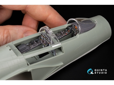 F-4 C Phantom Ii  - 3d-printed & Coloured Interior With 3d-printed Resin Parts (For Academy Kits / Small Version) - image 4