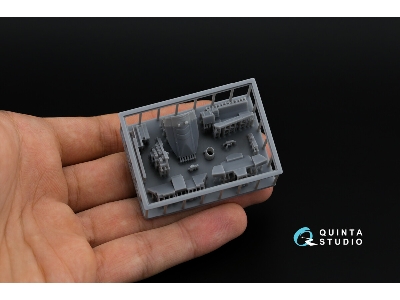 F-4 C Phantom Ii  - 3d-printed & Coloured Interior With 3d-printed Resin Parts (For Academy Kits / Small Version) - image 7