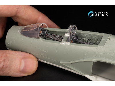 F-4 J Phantom Ii  - 3d-printed & Coloured Interior With 3d-printed Resin Parts (For Academy Kits / Small Version) - image 3
