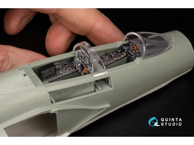 F-4 J Phantom Ii  - 3d-printed & Coloured Interior With 3d-printed Resin Parts (For Academy Kits / Small Version) - image 4