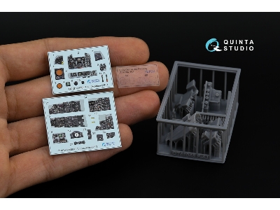 F-4 J Phantom Ii  - 3d-printed & Coloured Interior With 3d-printed Resin Parts (For Academy Kits / Small Version) - image 14