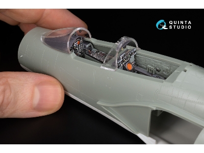 F-4 S Phantom Ii  - 3d-printed & Coloured Interior With 3d-printed Resin Parts (For Academy Kits / Small Version) - image 4