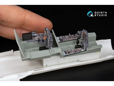 F-4 S Phantom Ii  - 3d-printed & Coloured Interior With 3d-printed Resin Parts (For Academy Kits / Small Version) - image 5