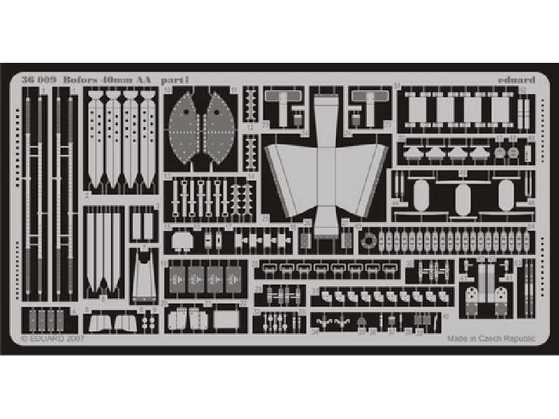 Bofors 40mm AA 1/35 - Italeri - image 1