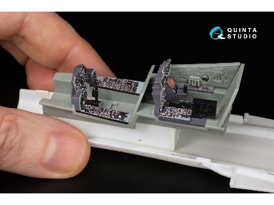 F-4 S Phantom Ii  - 3d-printed & Coloured Interior With 3d-printed Resin Parts (For Academy Kits / Small Version) - image 7