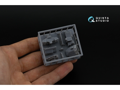 F-4 S Phantom Ii  - 3d-printed & Coloured Interior With 3d-printed Resin Parts (For Academy Kits / Small Version) - image 8