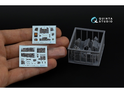 F-4 S Phantom Ii  - 3d-printed & Coloured Interior With 3d-printed Resin Parts (For Academy Kits / Small Version) - image 14