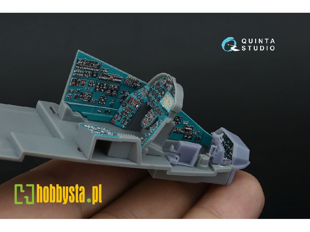 Mil Mi-24 P Hind-f - 3d-printed & Coloured Interior With 3d-printed Resin Parts (Small Version / For Trumpeter Kits) - image 1 Mil Mi-24 P Hind-f - 3d-printed & Coloured Interior With 3d-printed Resin Parts (Small Version / For Trumpeter Kits) - image 1