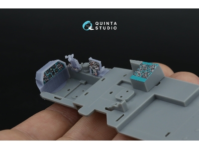 Mil Mi-24 P Hind-f - 3d-printed & Coloured Interior With 3d-printed Resin Parts (Small Version / For Trumpeter Kits) - image 6