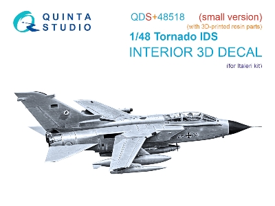 Panavia Tornado Ids - 3d-printed & Coloured Interior With 3d-printed Resin Parts (Small Version / For Italeri Kits) - image 2