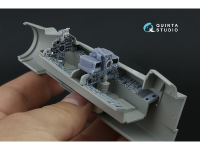 Panavia Tornado Ids - 3d-printed & Coloured Interior With 3d-printed Resin Parts (Small Version / For Italeri Kits) - image 7