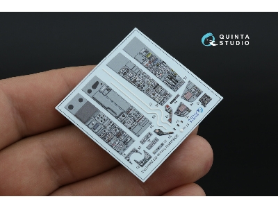 Panavia Tornado Ids - 3d-printed & Coloured Interior With 3d-printed Resin Parts (Small Version / For Italeri Kits) - image 10