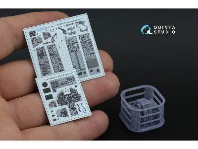 Panavia Tornado Ids - 3d-printed & Coloured Interior With 3d-printed Resin Parts (Small Version / For Italeri Kits) - image 13