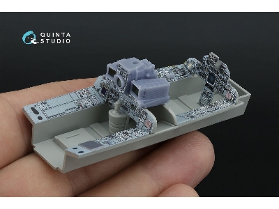 Panavia Tornado Ecr - 3d-printed & Coloured Interior With 3d-printed Resin Parts (Small Version / For Italeri Kits) - image 1