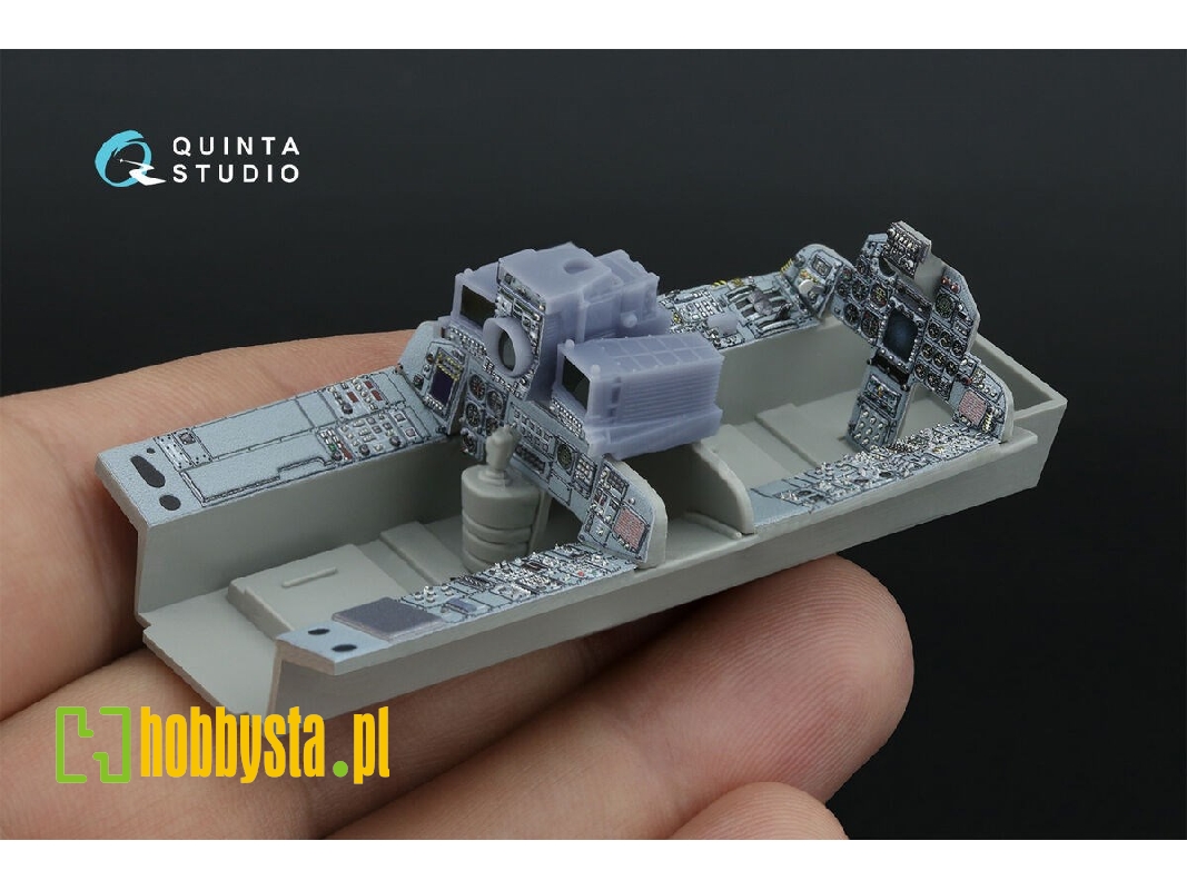 Panavia Tornado Ecr - 3d-printed & Coloured Interior With 3d-printed Resin Parts (Small Version / For Italeri Kits) - image 1 Panavia Tornado Ecr - 3d-printed & Coloured Interior With 3d-printed Resin Parts (Small Version / For Italeri Kits) - image 1